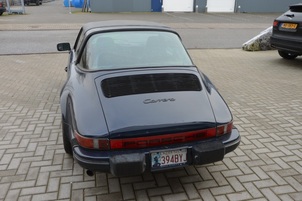 Porsche 911 Carrera 3.2 Targa Matchingnumbers