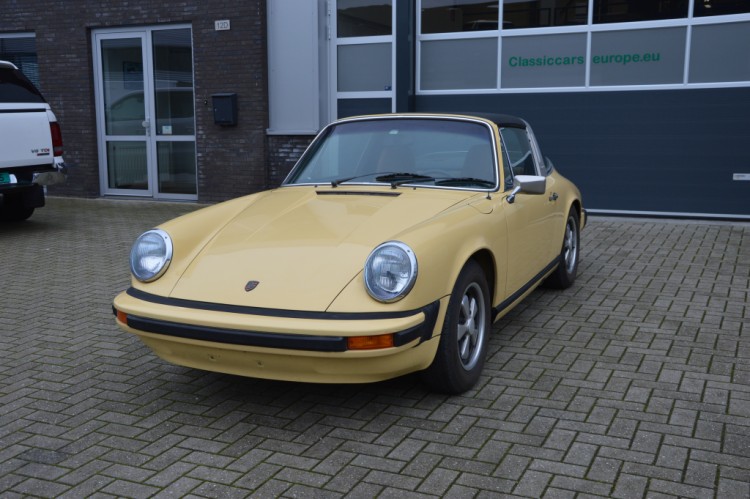 Porsche 911 Targa 2.7 Saharabeige Matchingnumbers