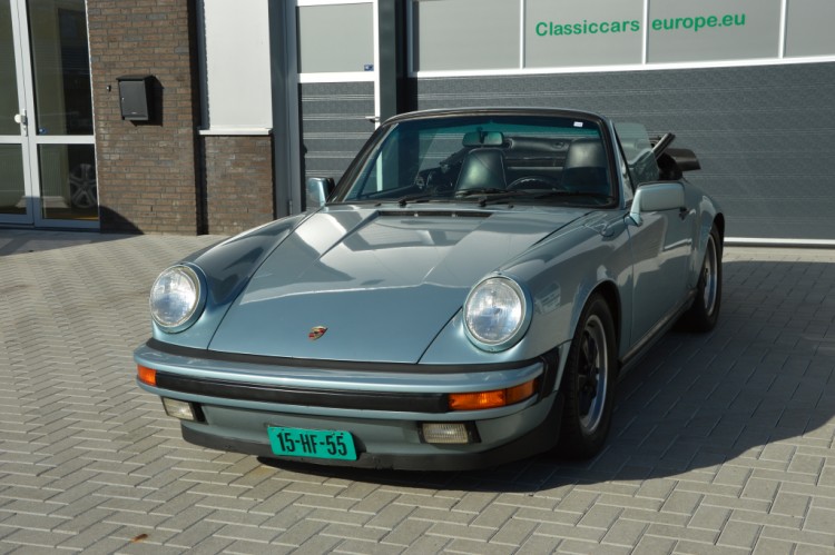 Porsche 911 Carrera 3.2 Cabrio G50 Matchingnumbers